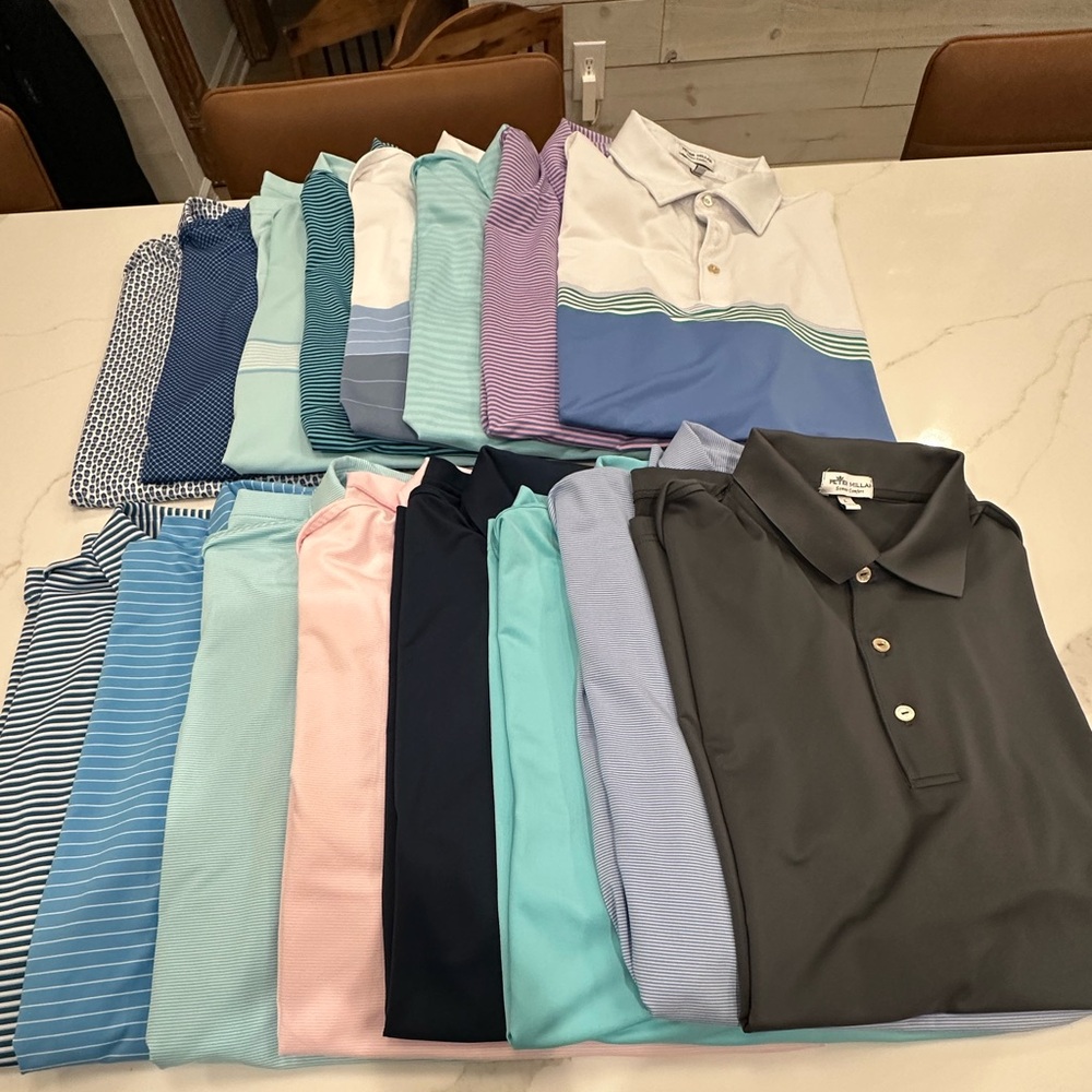 Men’s Peter Millar Short Sleeve Summer Comfort polo shirts